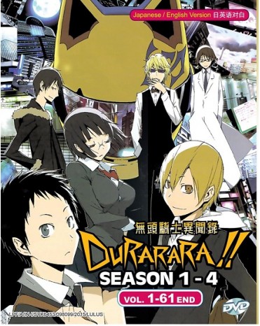 * ENG DUB * DURARARA SEA 1 - 4 (VOL.1-61 END)